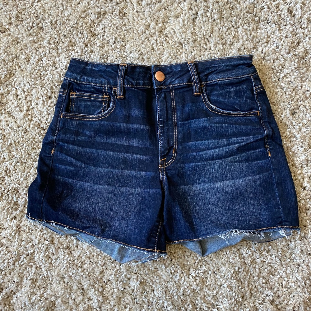 American eagle high rise super stretch shortie